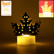 Traditional LED Gold Leaf Diya