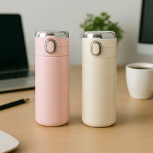 Smart Vacuum Insulated Water Bottle with LED Temperature Display (Mix Color & Design / 320 ML / 1 Pc))