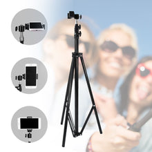 Professional Tripod for DSLR Photography (Max Height 178cm, Multi-Head, Folding)