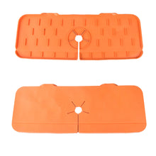 Silicone Faucet Splash Guard Pad for Kitchen & Bathroom Sink (1 Pc / Mix Design & Size)