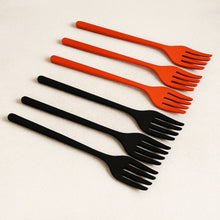 Silicone Flexible Forks, Silicone Cooking Fork Heat Resistant, Multifunctional Nonstick Blending Fork (6 Pcs)