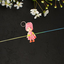 2-in-1 Kids Doll Rakhi cum Keychain – Stylish Soft Toy Rakhi for Raksha Bandhan & Daily Use as Bag or Key Ring (Mix Design)